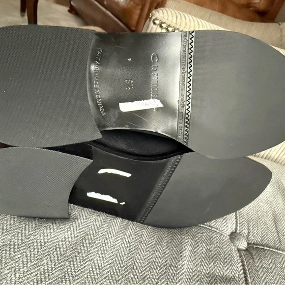 La Canadienne Stevie black leather boots. - Picture 7 of 8